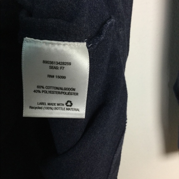 Men’s Outdoor Life S Small Shirt Crewneck Long Sleeve Navy Blue Tee T-Shirt Top - Picture 6 of 6